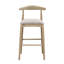 Tabouret de bar en tissu galet (ensemble de 2)-1391561154-1391561155