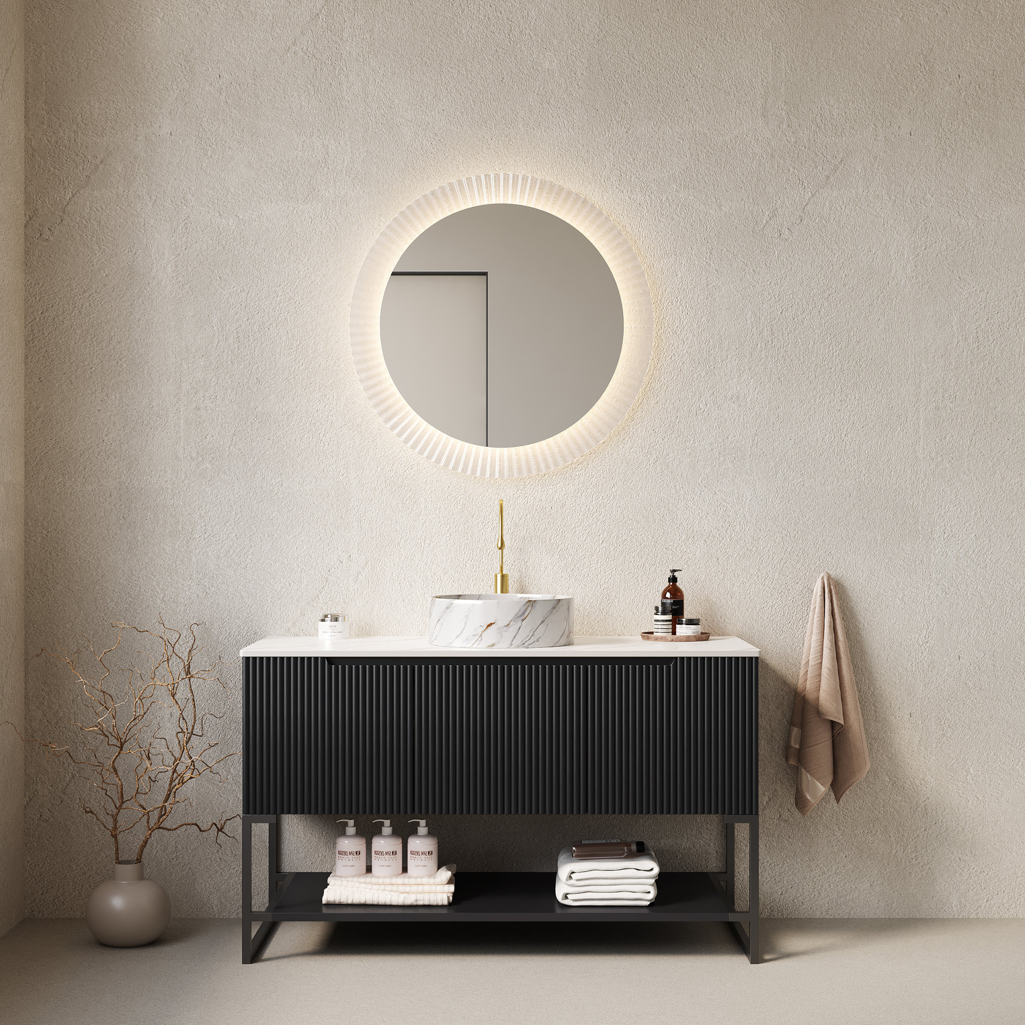 Latitude Run® Modern Freestanding Bathroom Vanity Contemporary Style ...