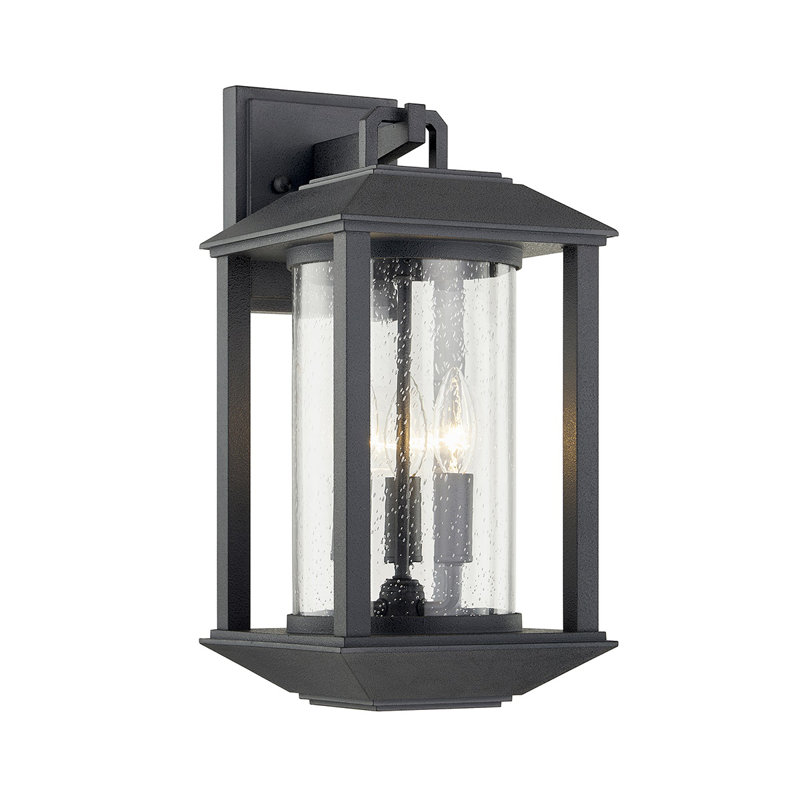 3 - Light Dimmable Weathered Graphite Flush Mount