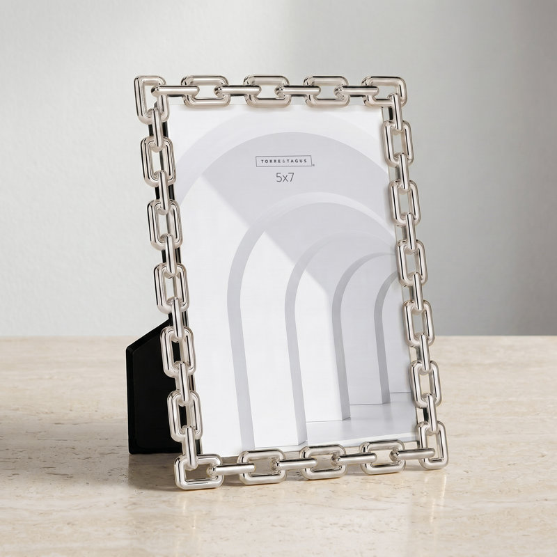 Cadre photo 5 "x 7" Lucent, Argent