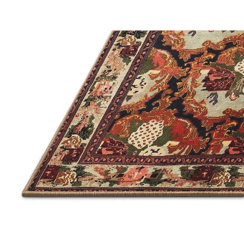 Tapis rouge Springs Southwestern, Rectangle 8 pi x 12 pi
