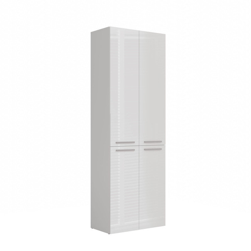 Accent Cabinet, White High Gloss