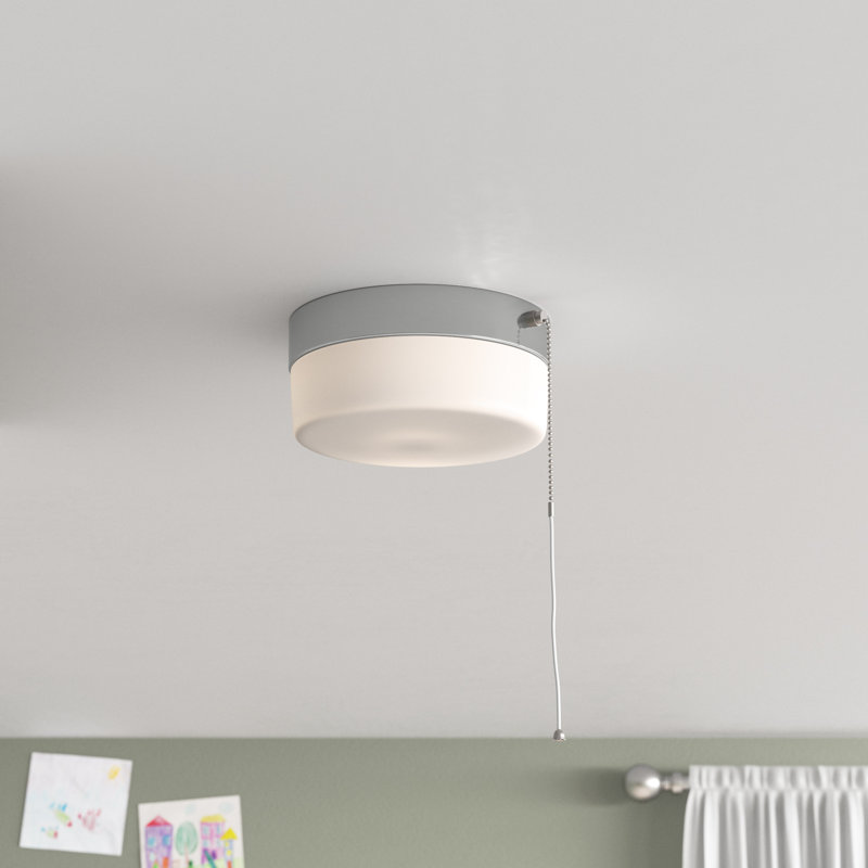 Plafonnier encastré 1 lumière DEL 8 po