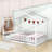 Vonie Wood Daybed with Roof and Slats-656567935-656634593