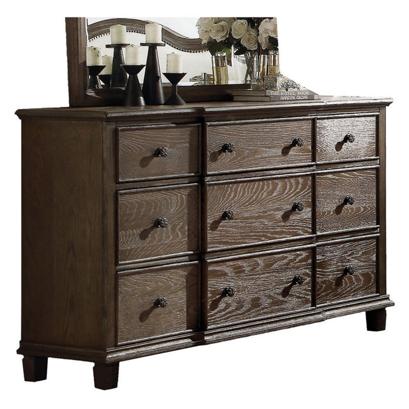 Solid Wood Piece Bedroom Set