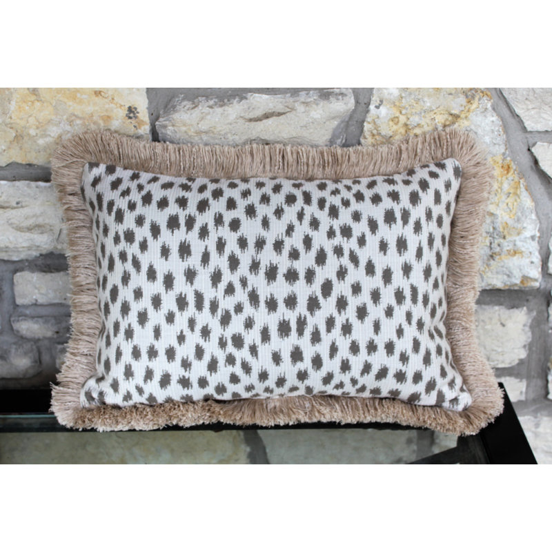 Pebble Beach Lumbar Indoor/Outdoor Pillow Cover & Insert