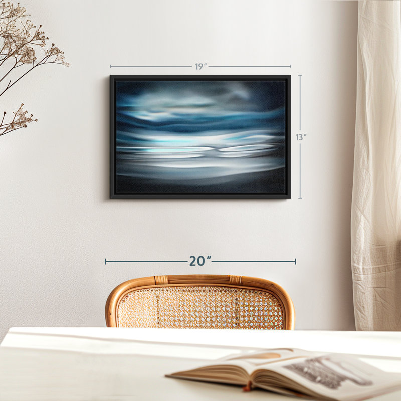 Nocturne, reproduction sur toile, H 19 po x l 13 po