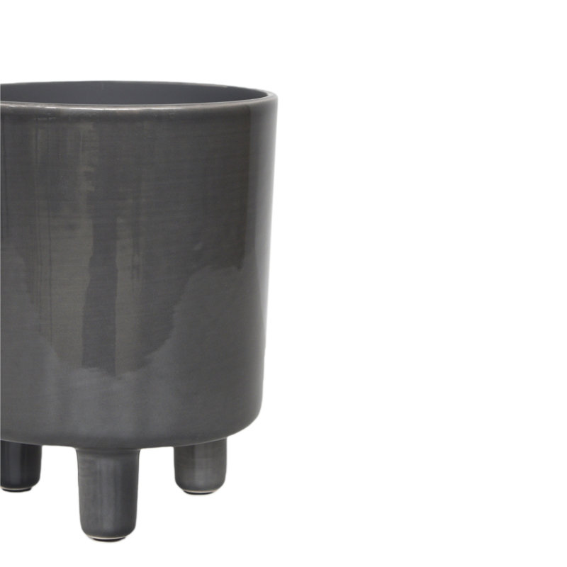Pisa Slate Planter, 19cm H x 16cm W x 16cm D