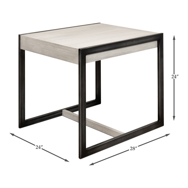 Covet Solid Wood End Table