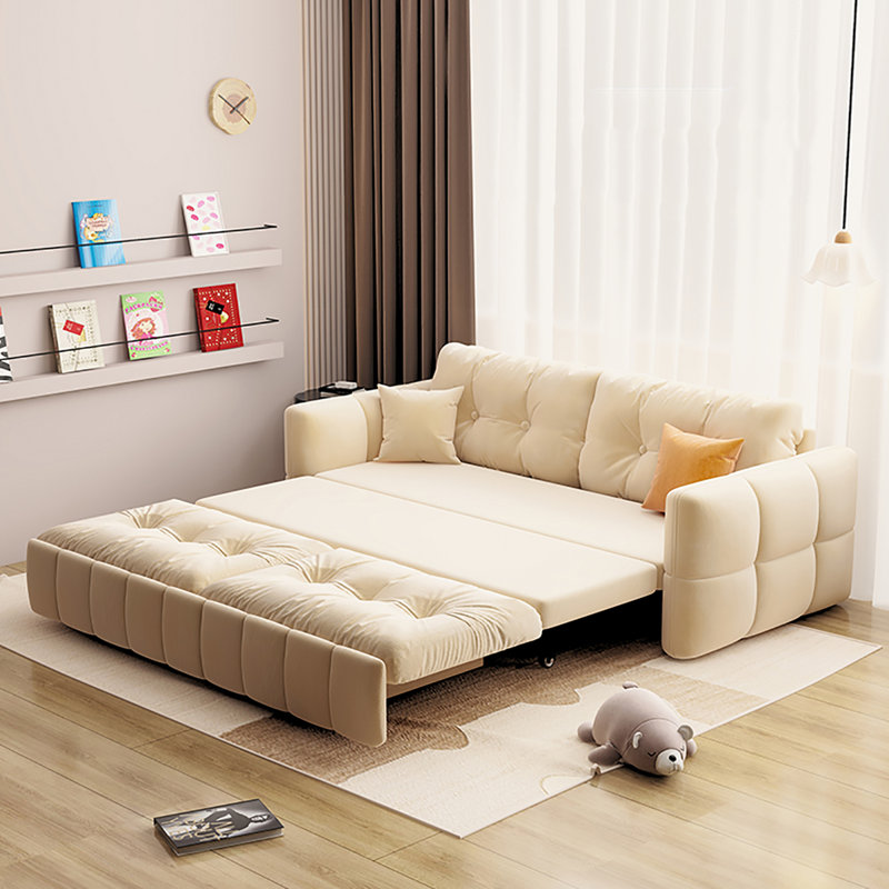 Canapé-lit 62,99 po, H 33,46 po x l 74,80 po x P 33,46 po