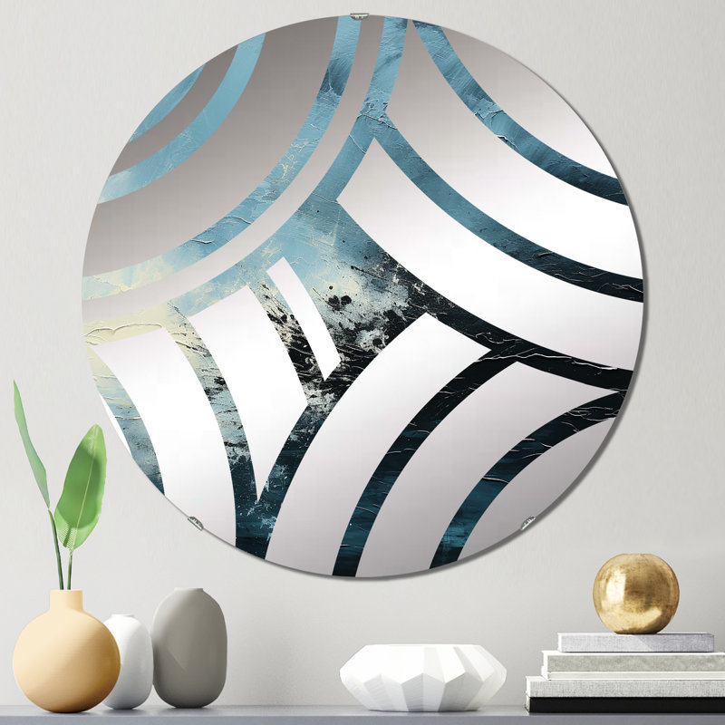 Randalholme - Centre Wave Decorative Mirror, 23.6" x 23.6"