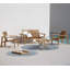Amaze Teak Patio Chair with Cushions
