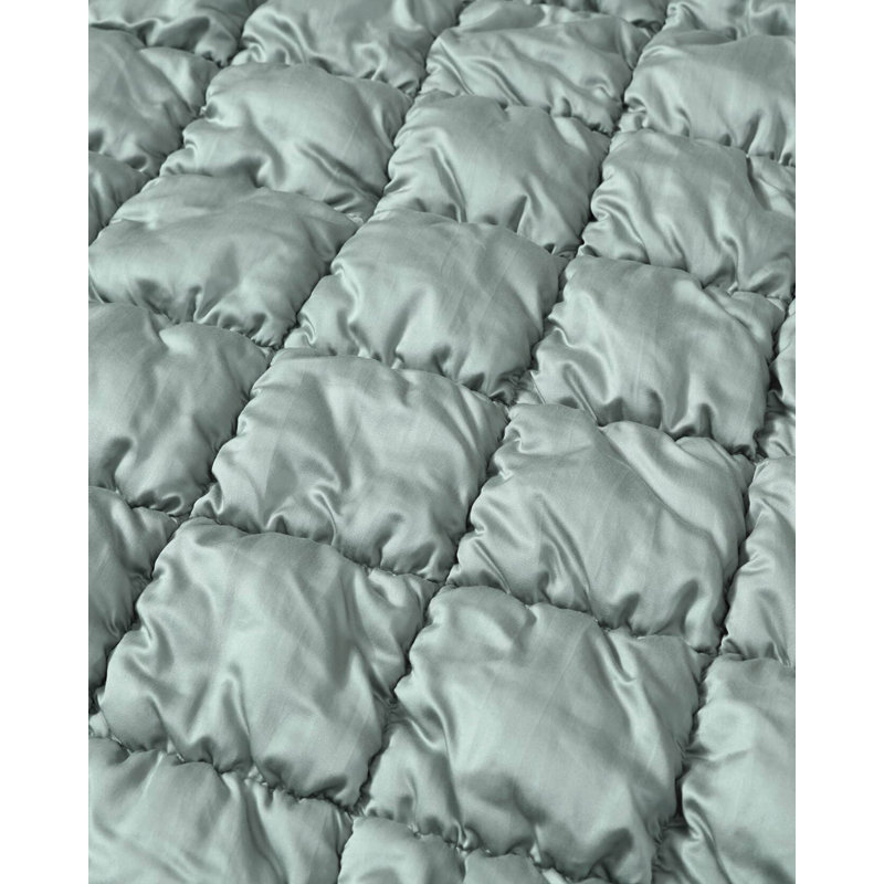 Édredon soyeux Lyocell Puff, Édredon grand, Blanc