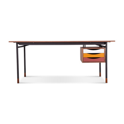 Finn Juhl Nyhavn Desk Orange Variant