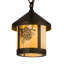 9" Wide Fulton Winter Pine Pendant