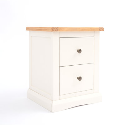 Azaria 45cm W Plywood / Laminate Board Bedside Table