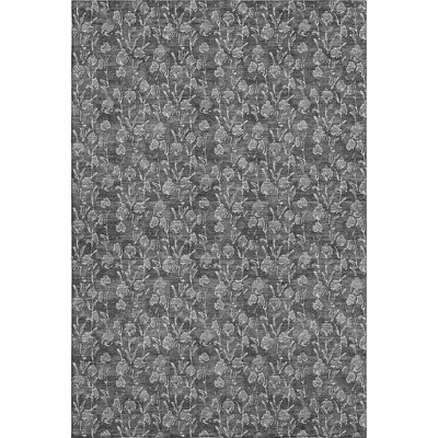 Premium Machine Washable Prisco Gray Rug