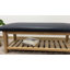 Banc de rangement rembourré l 43,3 po Hahnville-272540869