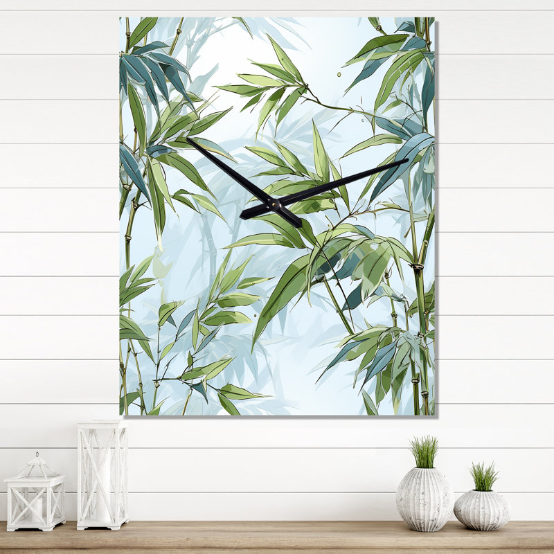 Jasier - Horloges murales tropicales, H 28 po x l 12 po x P 1 po