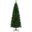 Arbre de Noël au crayon 6 pi, sapin de Noël artificiel non éclairé avec branches réalistes, arbre d'Halloween avec 618 pointes-415444185