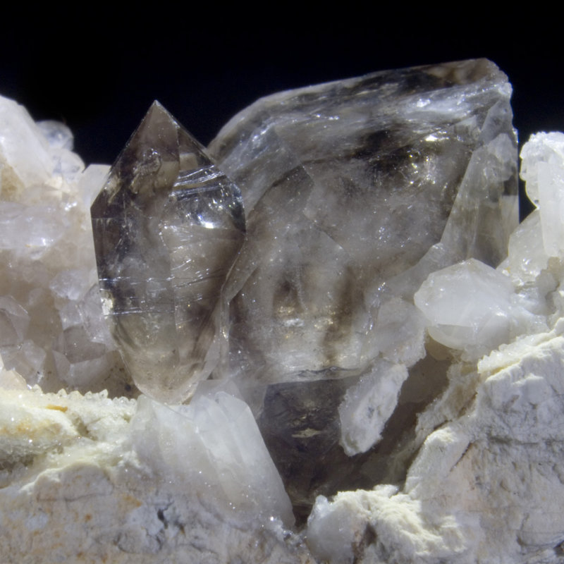 Smoky Quartz with Quartz - Mooralla, Australia