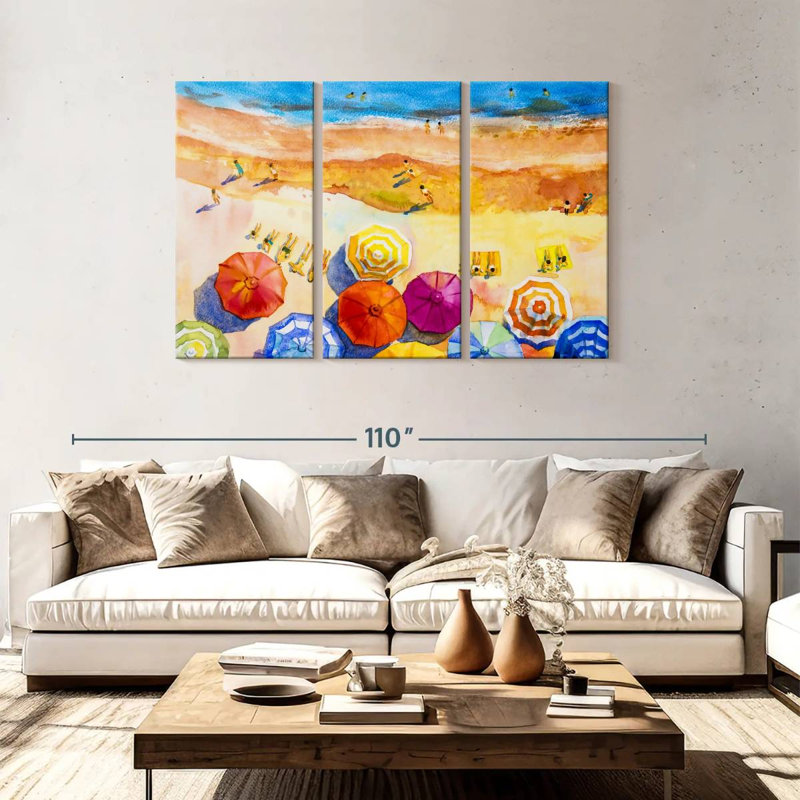 Gillard Beach, 48" H x 74" W