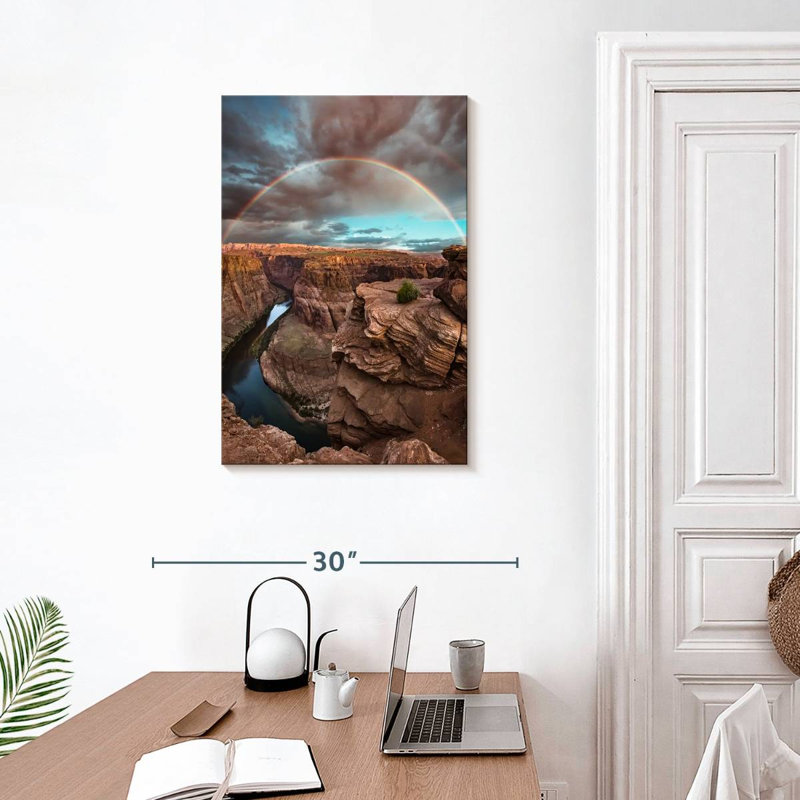 Alvord Horseshoe Bend Rainbow, H 30 po x l 20 po