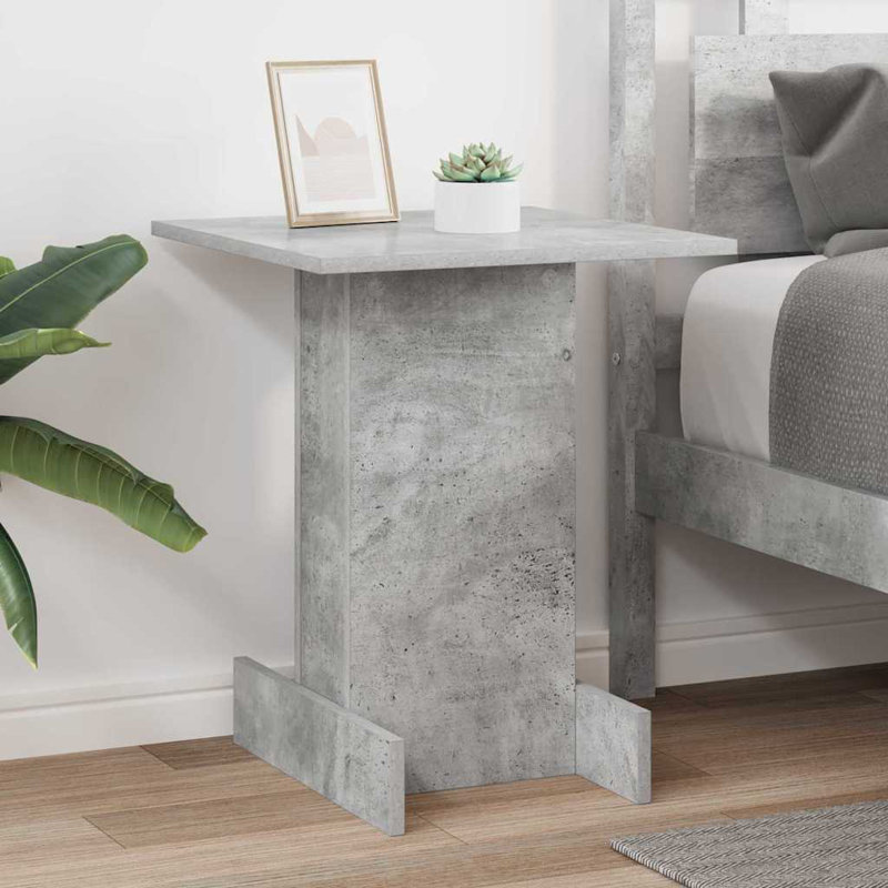 End Table, Concrete Grey