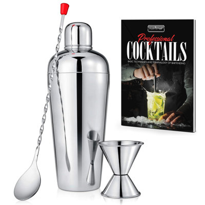 Ensemble d'outils de bar en acier inoxydable
