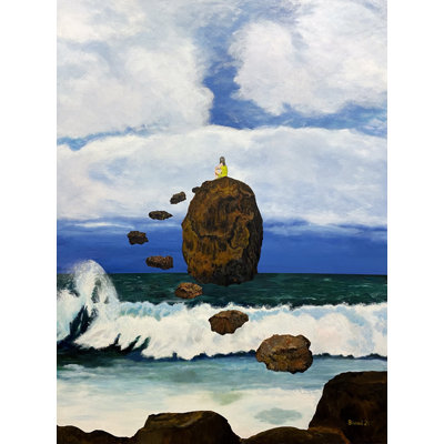 Steppingstones Print by Tom Blood