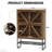 15 Pair Shoe Storage Cabinet