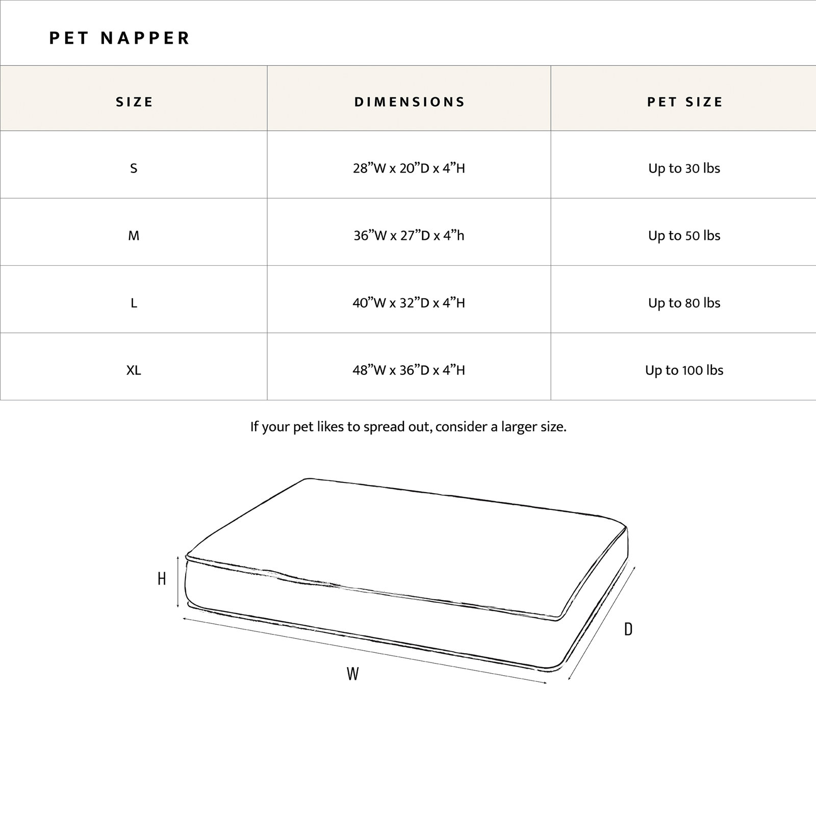 Pendleton National Park Pet Napper, Large (40" W x 32" D x 4" H), Crater Lake