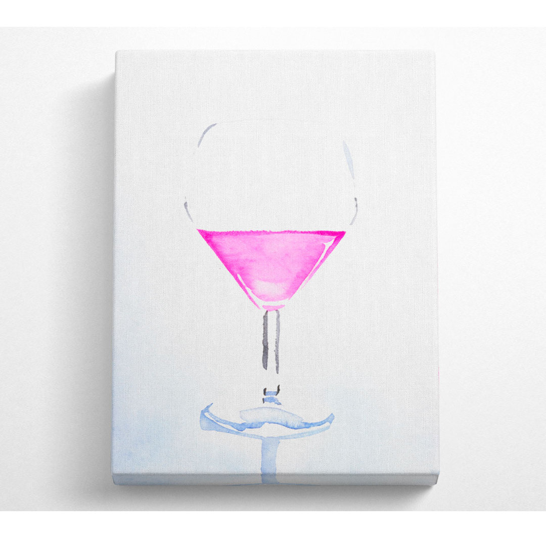 Pink Lagoon Cocktail - Kunstdrucke auf Leinwand