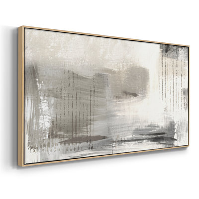 «Subtle Shadow Evening», toile tendue avec châssis encadré, prête à être accrochée