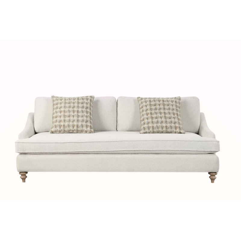 Ensemble canapé et causeuse avec coussin une pièce