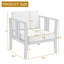 Chaise longue d'extérieur en bois de teck avec coussin et accoudoirs Junco-897636980-897636983