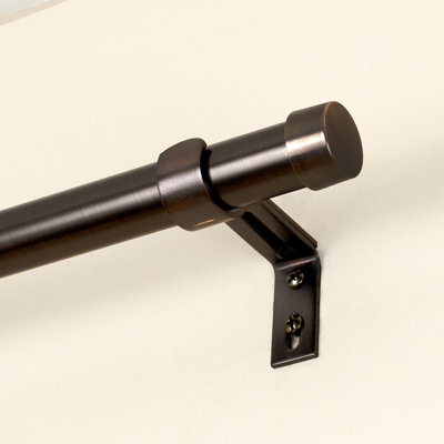 Mercato Steel Adjustable Single Curtain Rod