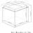 Rockwood - Cube Storage Ottoman With Tray - Distressed-2099629587