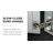 Designer Series Recessed or Surface Mount Frameless Medicine Cabinet with 3 Adjustable Shelves-115363113