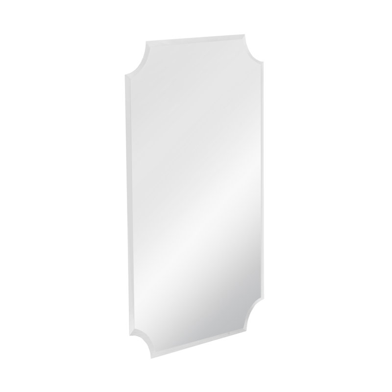 Fayette Wall Mirror – Traditional Design with Clipped Corner Detailing