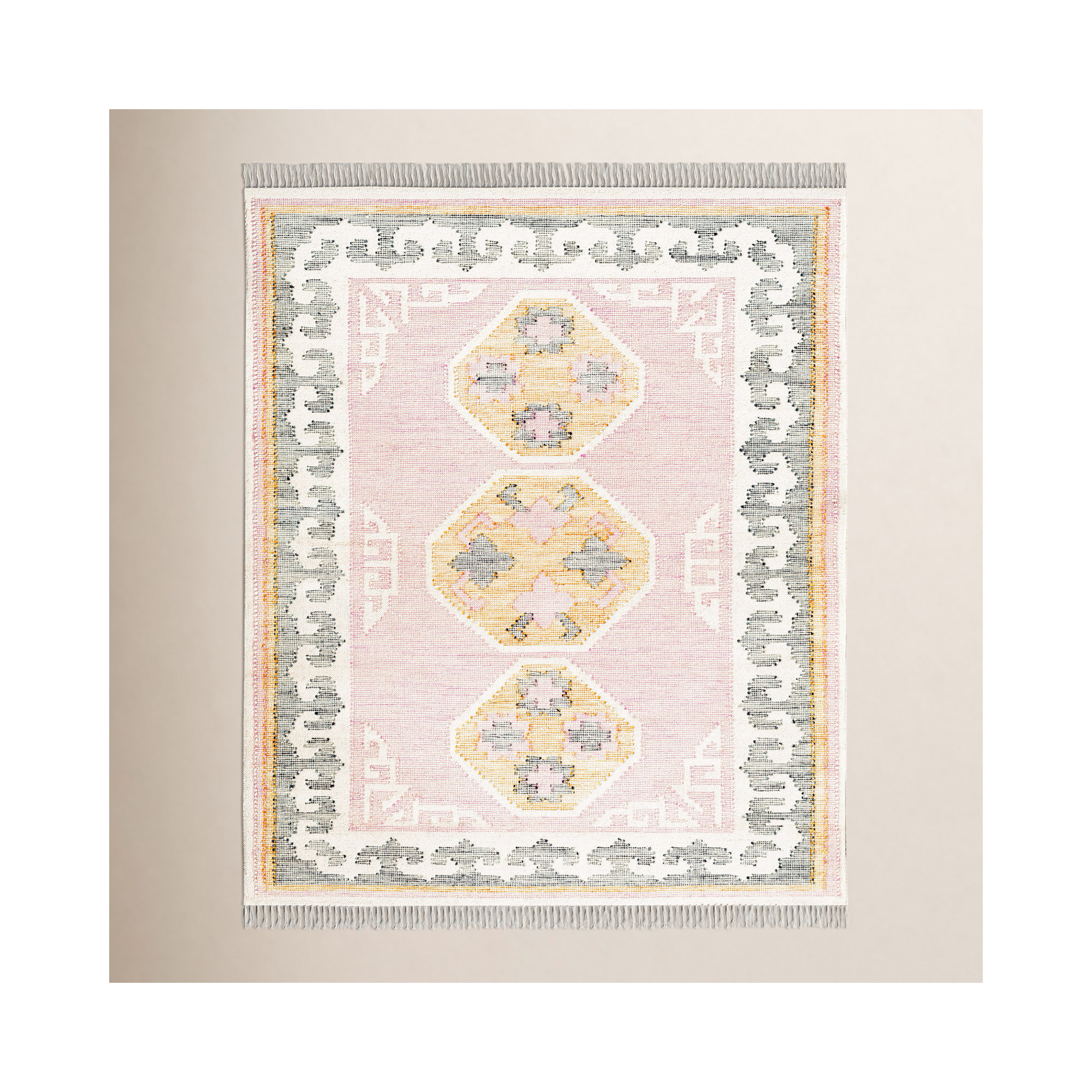 Ferrand Handmade Wool Rug, Rectangle 2' x 3'