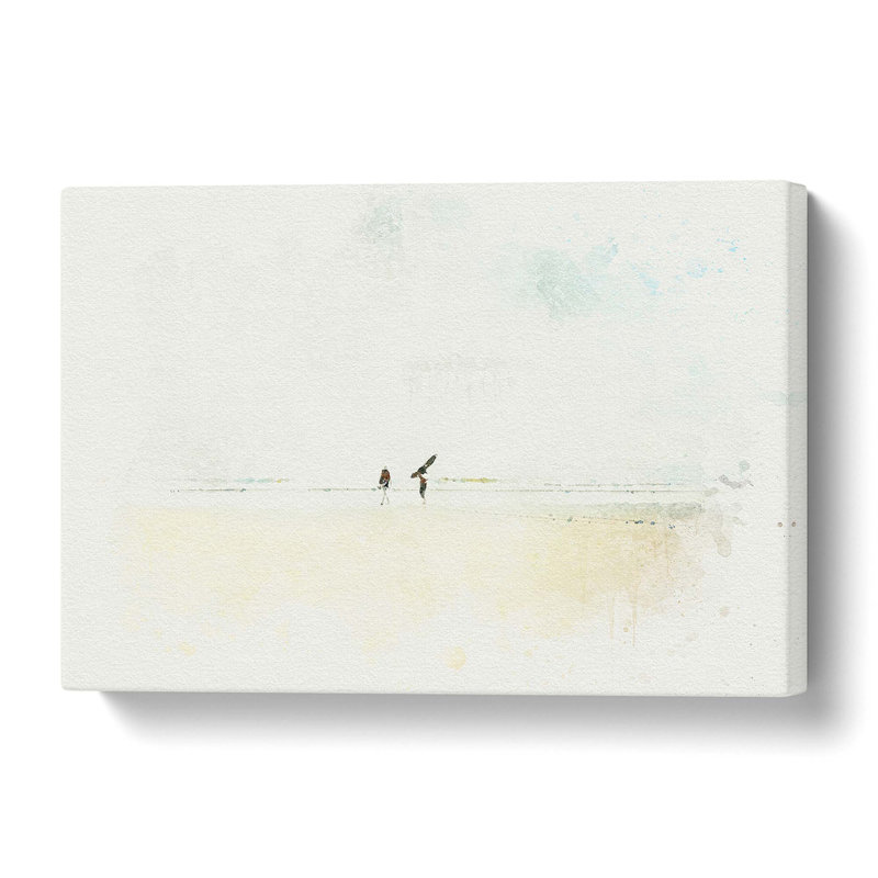 Heading To The Surf In Abstract - Wrapped Canvas Print, 50.8 cm H x 76.2 cm W