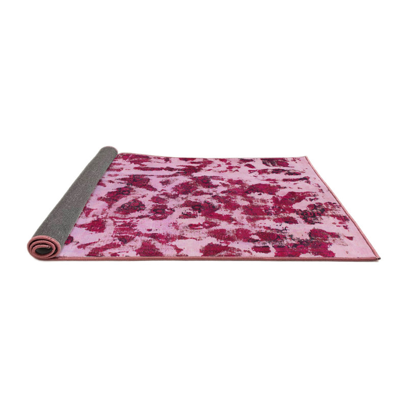 Abstract Indoor Rug, Round 5'