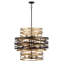 Brayden Studio Harnett Dark Bronze Finish Chandelier