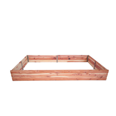 Lit de jardin surélevé en bois 3 pi x 6 pi Kadian