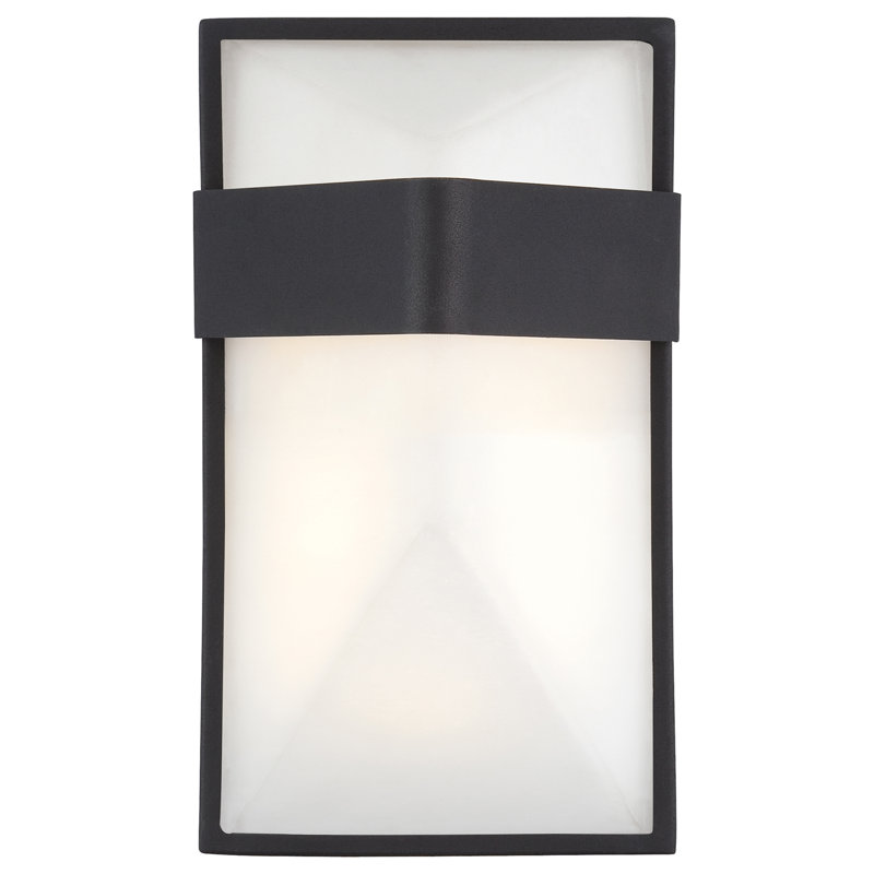 Aluminum LED Wall Light, Black
