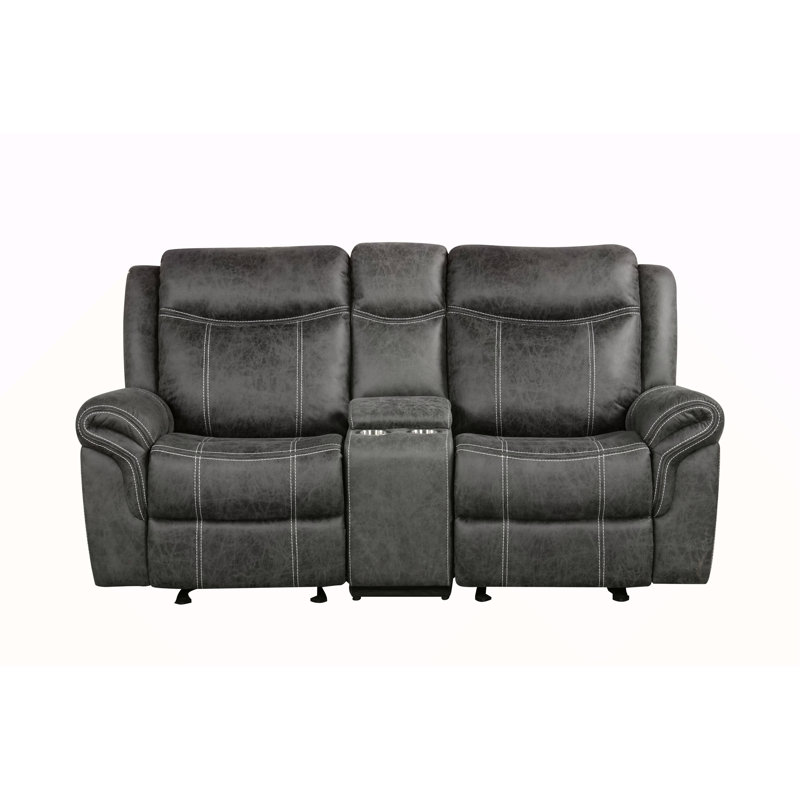 Causeuse en microfibre Zubaida
