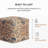 Glaspy 20" X 20" X 20" Multicolor Pouf-1189930221
