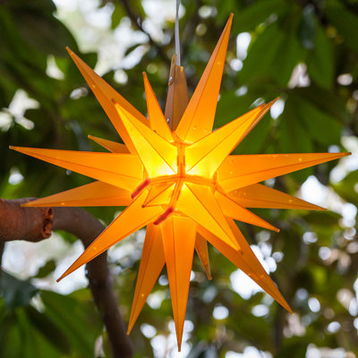 Moravian Star Lighted Display