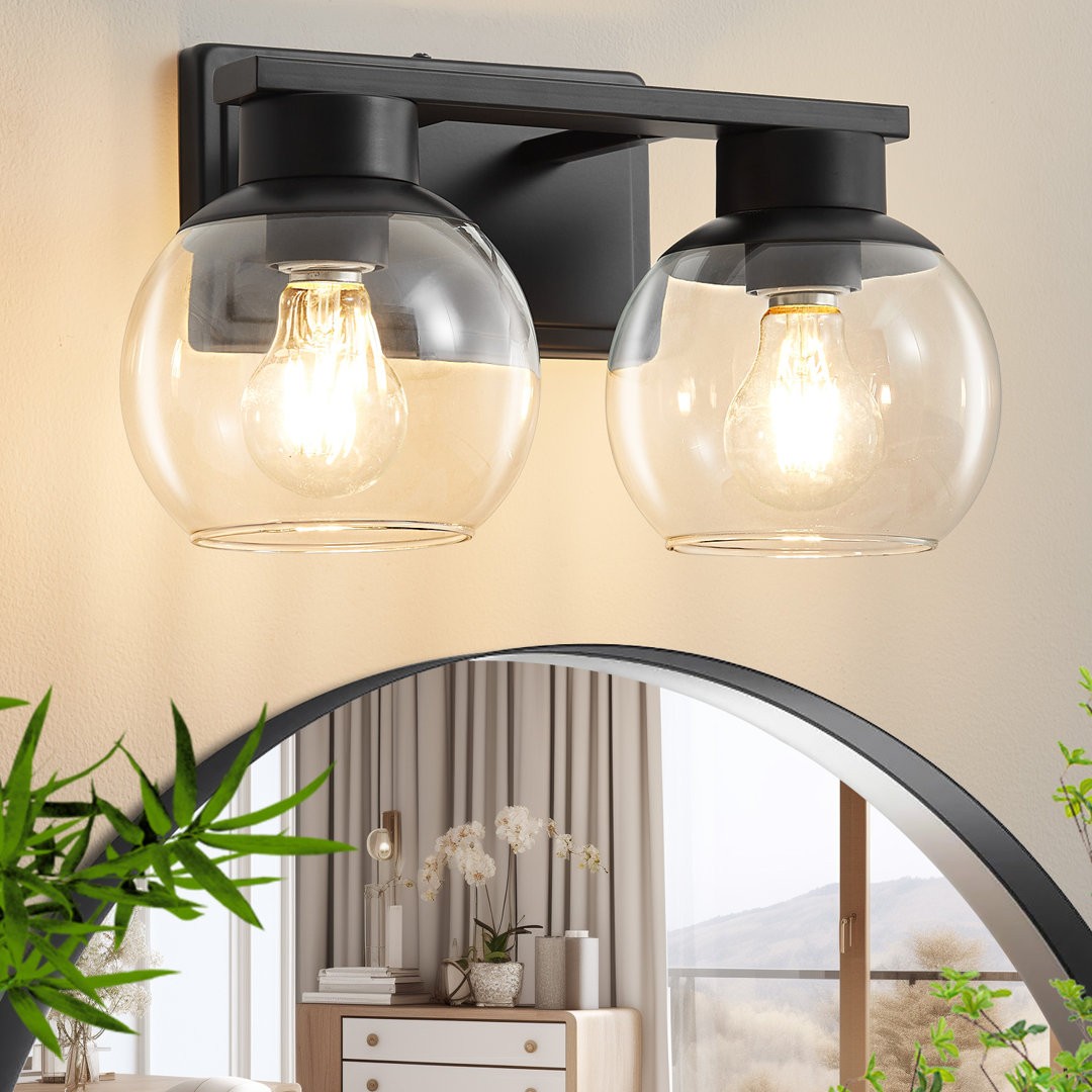 Geneva Dimmable Bathroom Vanity Light Fixtures Everly Quinn Number of 